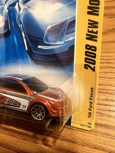 Hot Wheels 2008 New Model 31/40 08 Ford Focus Kmart Exclusive Orange #31/198 - Picture 4 of 5