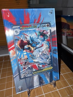 Mega Lucario EX 179/132 Special Illustration Rare Extended Art Display Case