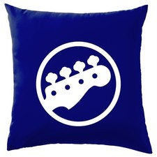 Bass Guitar Headstock - Cushion - Guitars Play Player Rock Music