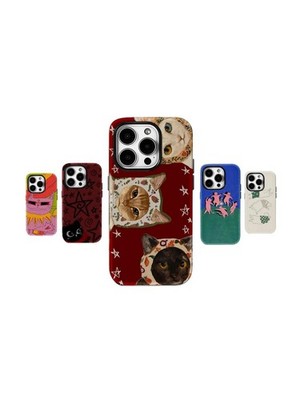 Offensive Cats & Moon Dance MagSafe Case iPhone 11-17 & Samsung S20-S25 Modelle