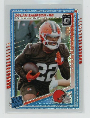 2025 Panini Donruss Optic Dylan Sampson White Sparkle Prizm RC #238