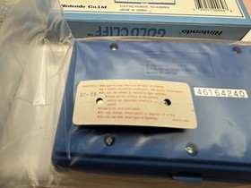 Nintendo Game & Watch GOLD CLIFF MV-64 NOS 1988 NEW OLD STOCK