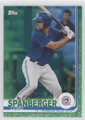2019 Topps Pro Debut Green 11/99 Chad Spanberger #153 0c2