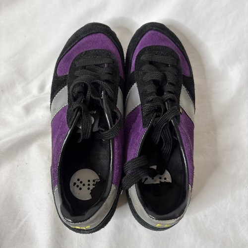 BOTAS 66 Women’s Size US 5 Sneakers Run Midnight Cowboy Black Purple Shoes - Picture 3 of 12