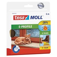 Tesa Tesamoll® E-Profil Fenster-Dichtungsband Braun 9,0 Mm X 6,0 M 1 Rolle