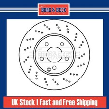 2x Brake Discs Pair Vented For Mercedes C-Class C204 C 220 CDI Front 1974230112