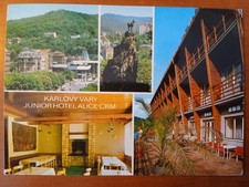 Postkarte 3142 gelaufen, Karlsbad, Tschechien...