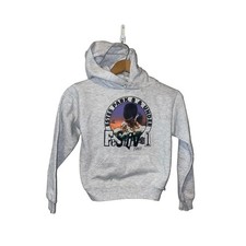 Youth Estes Park Hoodie Under Festival Gray Pullover Jacket 90s 1993 Children M