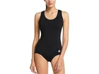BALEAF WOMEN 2XL SIZE BLACK UPF 50+ RACERBACK ATHLETIC ONE PIECE MODEST SWIMSUIT