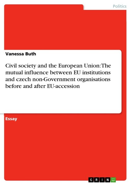 Civil Society And The European Union: The Mutual Influence Between Eu Institutio-image