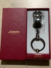 Jobon Key Chain Car Keychain Flashlight with 2 Modes & 2 LED Lights NIB