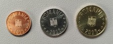 5, 10, 50 Bani 2025 / KMS Rum&auml;nien, Kursm&uuml;nzsatz, Romania