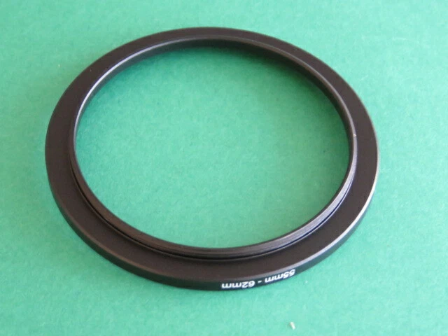 55mm-62mm 55-62 Step Up Male-Female Filter Ring Adapter 55mm-62mm - Image 2 of 2