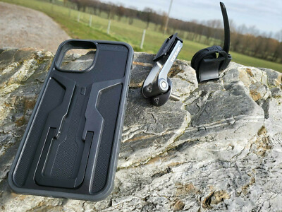 TOPEAK RideCase – Custodia E Supporto Universale Per Cellulare, Con Flipstand E Ricarica Wireless, Attacchi Per Manubrio Bici - 2