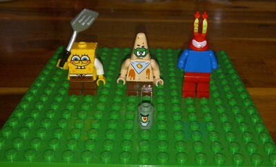 Spongebob Movie Lego Spongebob Custom Minifigures Lego