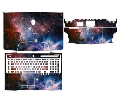 Dazzle Vinyl Laptop Special Sticker Skin For Dell Alienware M18x R2 2012