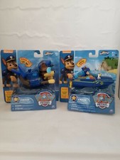 2 Nickelodeon Paw Patrol Chase Paddlin' Pups  Rescue Boat Swimways PoolBath Toy