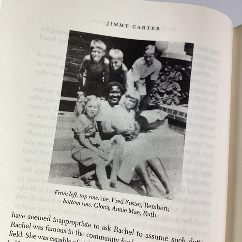 Jimmy Carter Signed 1st Edition An Hour Before Daylight President HC/DJ - Picture 20 of 24