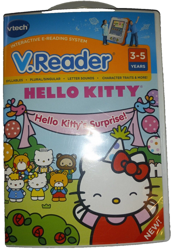 VTECH VREADER Pink ANIMATED E-BOOK TABLET LEARNING SYSTEM + 2 GAMES WORKS FINE!! - Picture 4 of 5