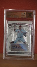 llll2009 Bowman Sterling Prospects Mike Leake Autograph Card BGS 9.5 Auto 10.