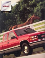 1998 GMC Sierra SL SLE SLT 36-Page Pickup Truck Deluxe Sales Brochure