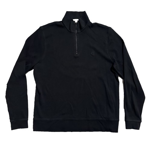 Burberry Black Label Track Jacket Sweatshirt Mens Zip Up Black