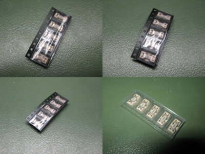 5x SMD-Sicherung NANO2/SMF mit Halter OMNI-BLOK 154.xxx - Fuse and Holder Assy