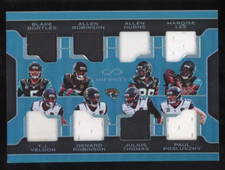 2016 Infinity Team 8 Jaguars Patch Relic Bortles Robinson Yeldon Hurns #d 4/88