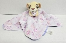 Disney Baby Lion King Nala Purple Floral Crinkle Ears Plush Blanket Lovey