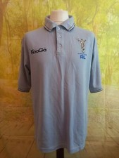London Broncos Poloshirt L Harlequins RL KooGa blau Player UK Herren Größe Large