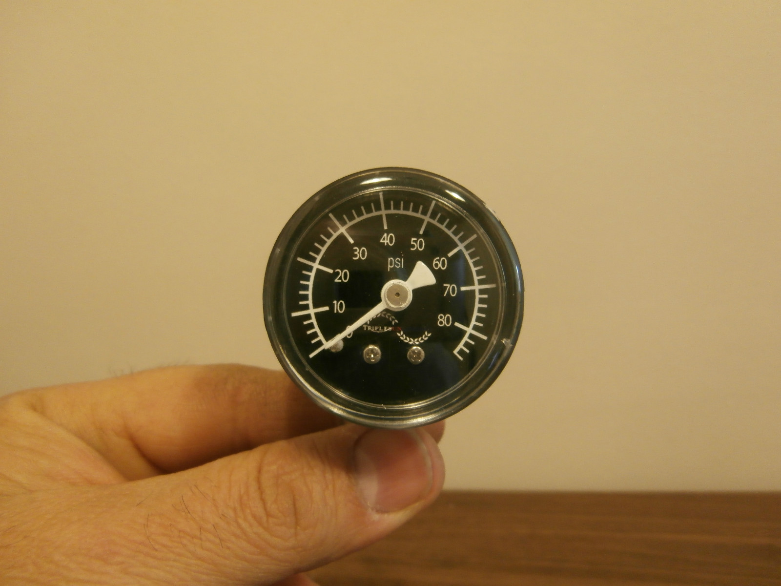 NORTON COMMANDO OIL PRESSURE GAUGE KIT (BLACK FACE INSTRUMENT) eBay