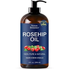 Rosehip Oil 8 fl oz - Ideal for Massage, Gua Sha & All Skin Types