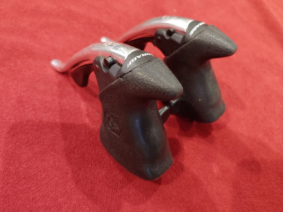 Vintage Campagnolo MIRAGE 2 x 8-Speed Ergopower Dual Control Road Brake Lever/Sh - Image 4 of 4