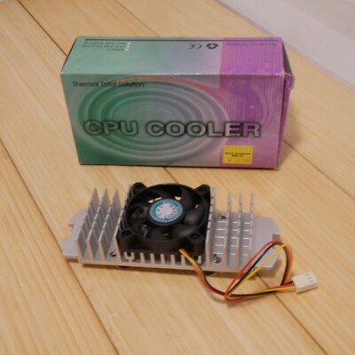 NOS AOC Slot 1 Ball Bearing Fan Heatsink Cooler for Intel Pentium Celeron CPU