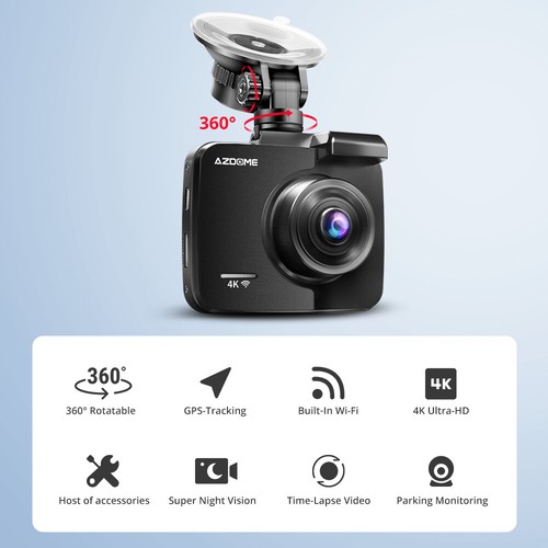 Cámaras de coche 4K Dash Cam 1080P ADAS WiFi GPS detección de movimiento opción de tres modelos - Imagen 43 de 44