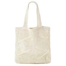 Crochet Tote Bag, Beach Mesh Knitted Bag Large Aesthetic Shoulder Bag Handbags