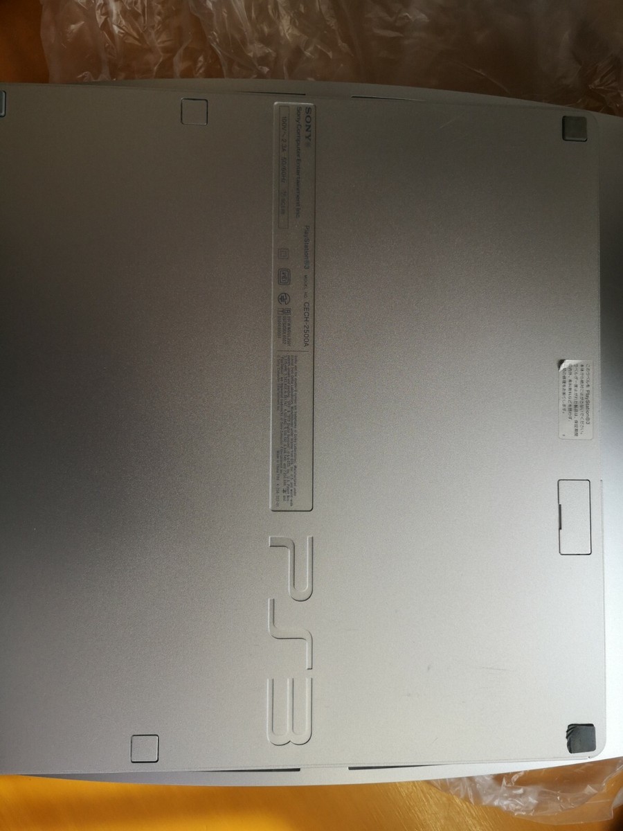 PlayStation 3 (160GB) satin silver CECH-2500A SS japan game PlayStation 3 (160GB) satin silver CECH-2500A SS japan game