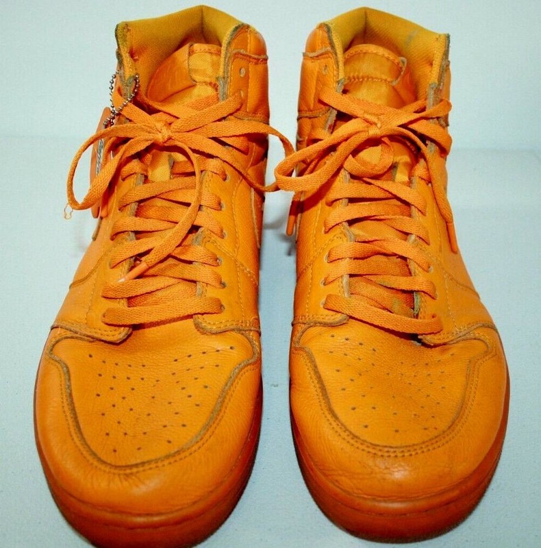 Nike Air Jordan1 Basketball Leather Shoes 11~Gatorade Orange Peel~AJ5997-880~LkN