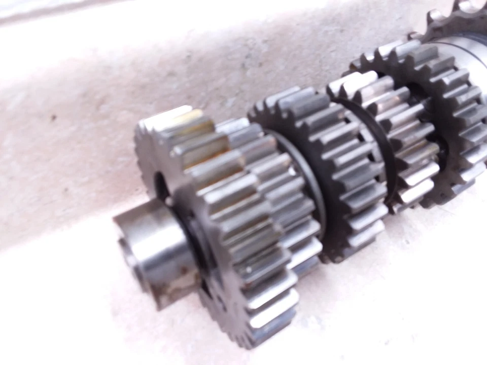 Yamaha XS2 650 Twin XS650 XS1 Motor Transmisión Contraeje Engranajes 1972 ANX-C Foto 4 de 4