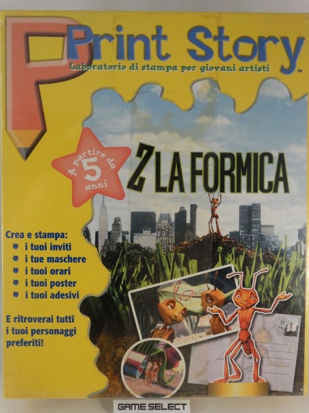 Print Story Z Die Ameise PC Computer Big Box Original Italienisch Neu Versiegelt-image