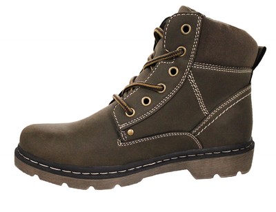 STIVALETTI UOMO HANSON INVERNALI SCARPE STIVALI MARRONE PELLICCIA INTERNA  num 41 | eBay