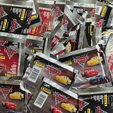 Panini Cars 3 Disney Sealed Sticker Packs 50 Sticker Packs 250 Stickers 