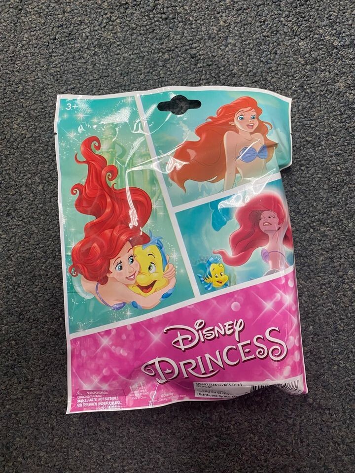 6 Princess Ariel Little Mermaid glitter bow clips | eBay display picture 1