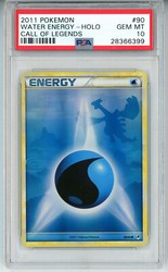 Water Energy 90/95 Call of Legends Holo