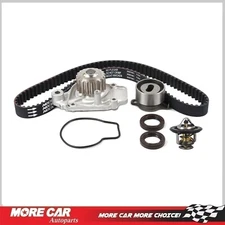 Timing Belt Kit Water Pump Thermostat Assembly for 88-95 Honda Civic CRX 1.5L l4