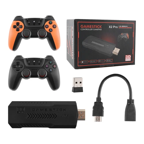 X2 PRO 128G 41000+ Games Wireless 4K Game Stick 3D HD Retro Video Game Console - Picture 9 of 13