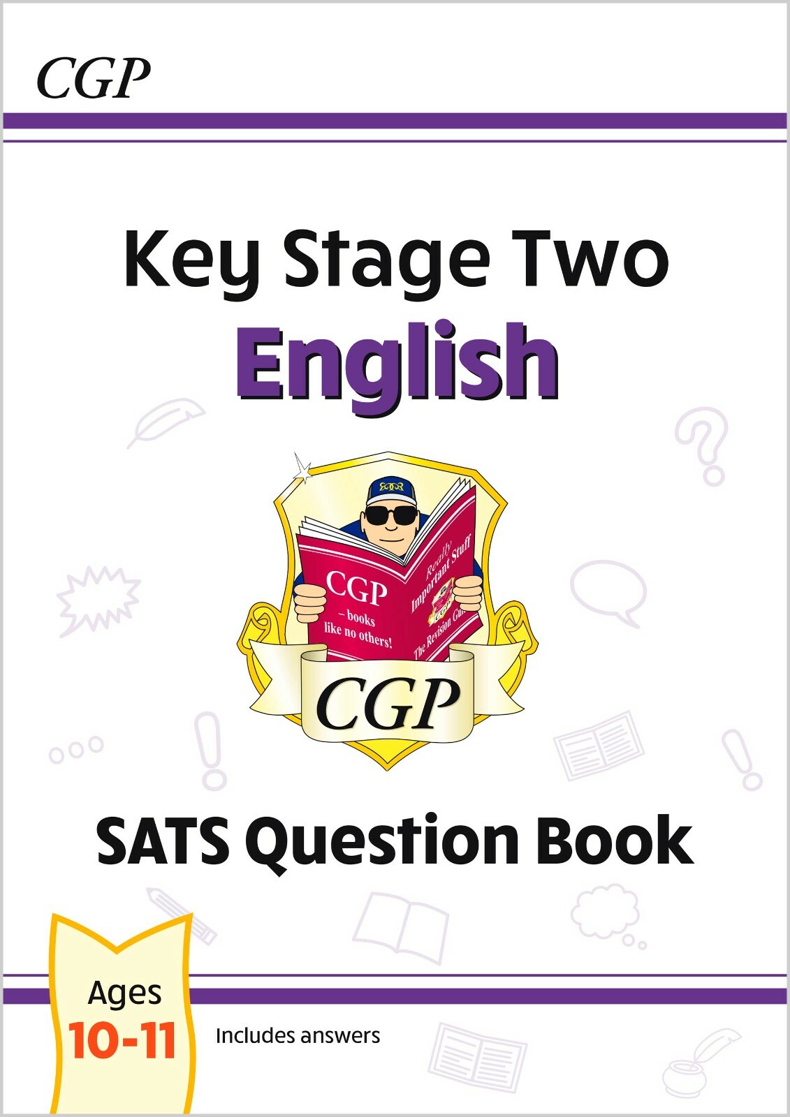 KS2  SATS Year 6 English Question Workbook with Answer Ages 10-11 CGP