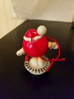 M&M  Mars Red Candy Tube Topper Figurine Christmas Train — photo 2