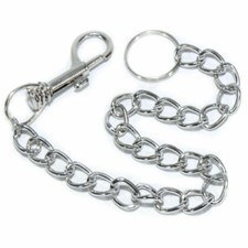 Extra Long Strong Metal Hipster Key Wallet Belt Ring Clip Chain keychain 54 cm