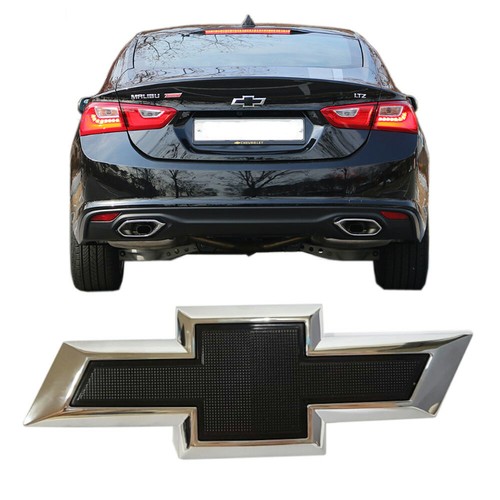 GM OEM 84479458 Chevrolet Rear trunk Black Emblem for CHEVY Malibu 2019 - 2020 - Picture 2 of 4